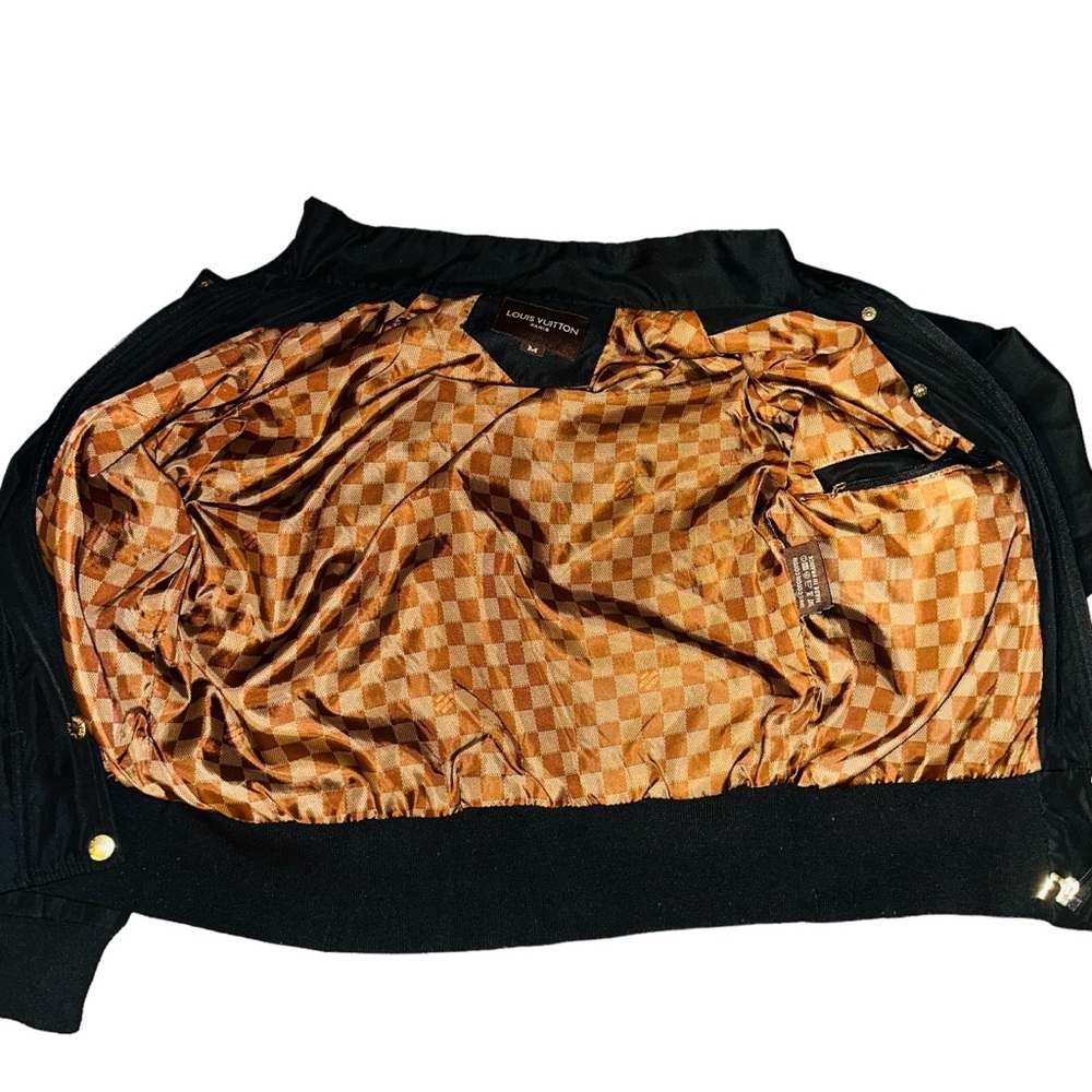 Louis Vuitton rare vintage women jacket SZ M - Picture 7 of 8